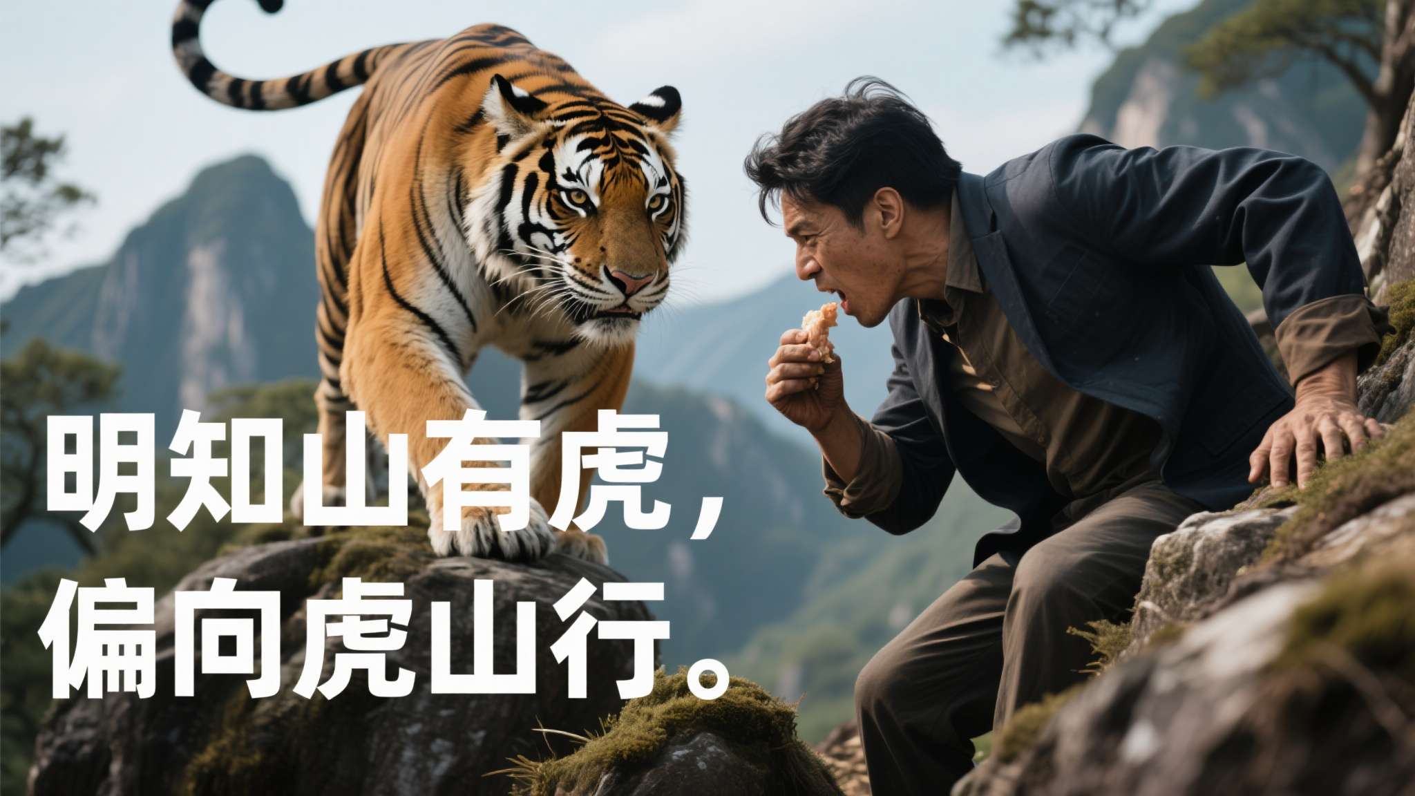 这也正应了那句老话：“明知山有虎，偏向虎山行。”敢于吃这些别人不愿意干的苦，比一